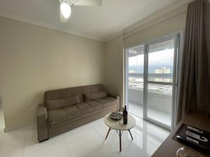 Apartamento Moderno com Varanda Gourmet e Wi-Fi Rápido Vila Caiçara Praia Grande