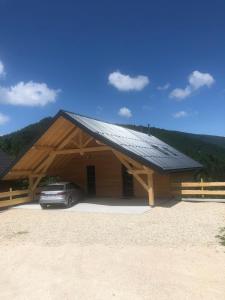 T3 Terrace in a Chalet with unobstructed view