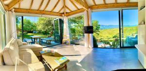 Lodges Wild boar mountain, South of France, paradise with breathtaking views! : photos des chambres