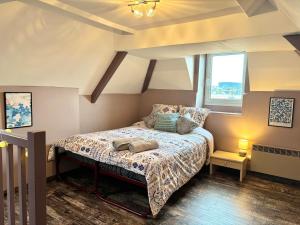 Appartements Le Fouquet - T3 Duplex Panorama d-Exception sur la Mayenne : photos des chambres
