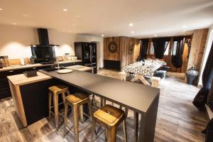 Maisons de vacances Grande maison a Vielle-Aure avec cheminee : photos des chambres