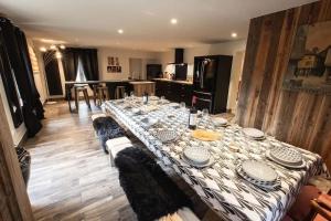 Maisons de vacances Grande maison a Vielle-Aure avec cheminee : photos des chambres