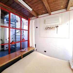 la casa verde nel centro storico