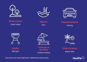 Casa Naila: Beach front El Puertecito