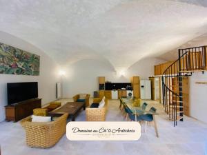 Maisons de vacances Gite de groupe - Domaine au Ch-ti Ardechois : photos des chambres