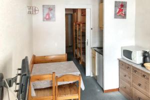 Studio familial avec balcon à Modane 18 m² vue montagne