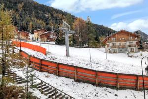 Studio familial avec balcon à Modane 18 m² vue montagne