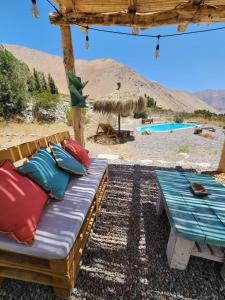 Cabaña Alma de Montaña, piscina privada
