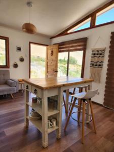 Cabaña Alma de Montaña, piscina privada