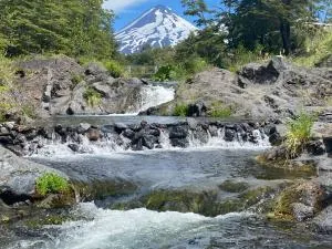 Glamping en Conguillío con pozones y río - 孔吉利奥