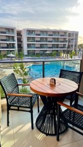 Malia Muro Alto - Porto de Galinhas - Flat para 5 pessoas vista piscinas