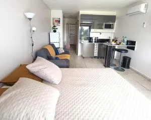 Studio Bord de Mer Gosier, Guadeloupe - 萨莱比梅