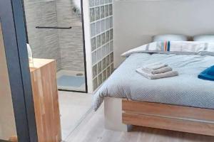 Appartements Appartement cosy a Publier - 30 m², terrasse ensoleillee : photos des chambres