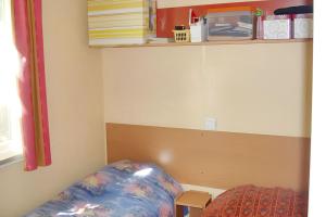 Maisons de vacances Bungalow Charmant a Sampzon 32 m² avec Vue Montagne : photos des chambres