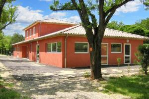 Maisons de vacances Bungalow Charmant a Sampzon 32 m² avec Vue Montagne : photos des chambres