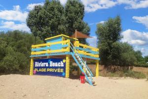 Maisons de vacances Bungalow Charmant a Sampzon 32 m² avec Vue Montagne : photos des chambres