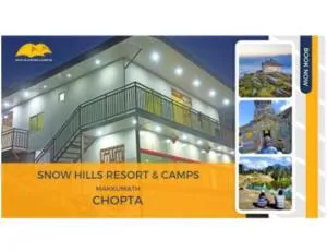 Snow Hills Resort & Camps Chopta - Kurchhola