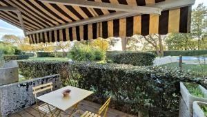 Appartements L-Ostrea T2 avec piscine et parking face plage : photos des chambres