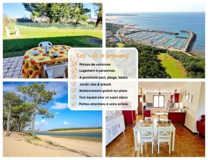 Maisons de vacances LES GLAIEULS Maison 8 personnes, jardin clos, proche littoral, plage : photos des chambres