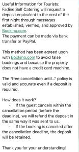 Fadine Self Catering