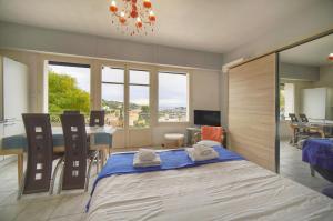 Appartements FRGK  Vue mer imprenable Villefranche : photos des chambres
