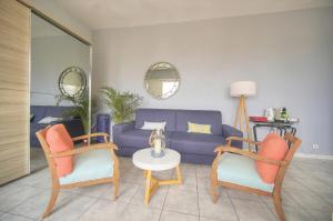 Appartements FRGK  Vue mer imprenable Villefranche : photos des chambres