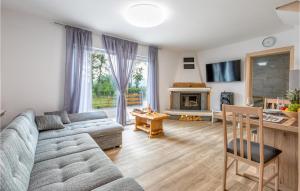 Lovely Home In Smiljan With Sauna