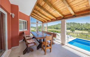 Lovely Home In Dubrava With Sauna