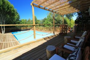 Chalets Listed lodge with pool in the heart of the Landes : photos des chambres