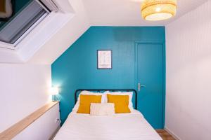 Appartements Evasion urbaine studio moderne a Chalon - BY PRIMO C0NCIERGERIE : photos des chambres
