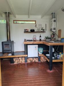 Cabaña TinyHouse 2 personas con Tinaja Curacautin