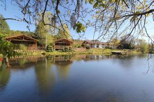 Chalets Listed lodge with pool in the heart of the Landes : photos des chambres