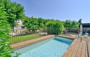 Maisons de vacances 3 Bedroom Gorgeous Home In Vallabregues : photos des chambres
