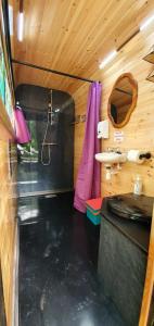 Cosy Glamping Yurt with log burner on our smallholding, ideal family getaway or romantic retreat