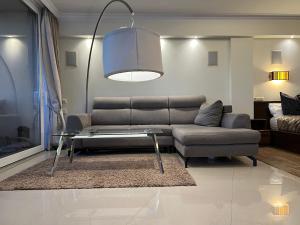 Sky-High Sauna Penthouse Retreat with City Views