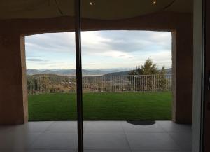 Villa la CROIX VALMER vue panoramique avec piscine