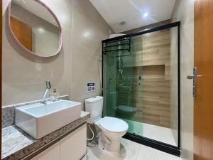 Lindo Flat na praia de Itaipuacu