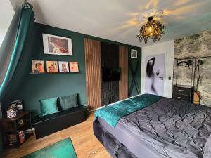 Einmaliges City Apartment über den Dächern der Neustadt - Fifty Shades of Green