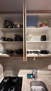 Apto confortável e prático na Savassi