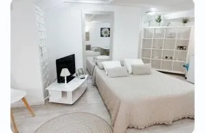 Cool Semi subteranean studio with patio and BBQ Pilgrims welcome - Salinas de Pamplona