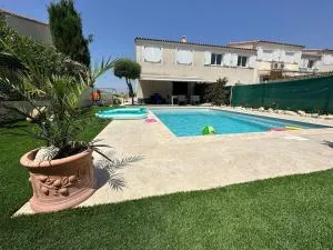 Villa avec Piscine privée proche des plages - Lespignan