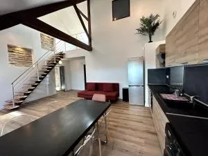 Modern renovated apartment #8 with 7pers mezzanine - Auderville