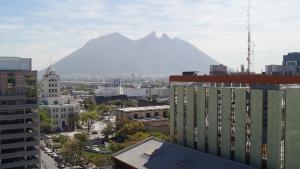 Lux 2 BR apartment, swimming pool, gym and free parking spot in downtown Monterrey