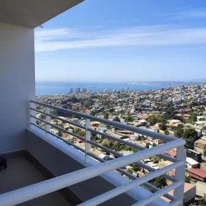 Departamento amoblado con vista al Mar - Valparaíso