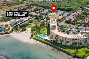 Updated Kihei Studio, Steps to Beach with Pool, Hot Tub & Parking