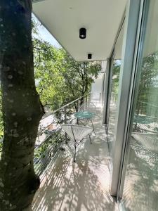 Cocon luxe vue balcon sauna jacuzzi piscine