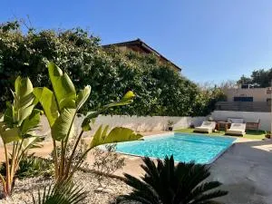 Pool Villa Lagonisi 5min from Beach - 科洛皮奥