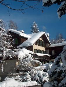 Two-Bedroom Apartment with Terrace room in FERIENWOHNUNGEN Chalet Hohturnen