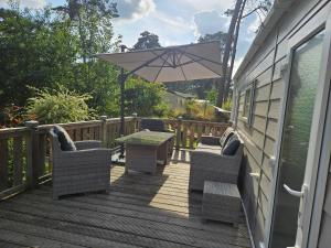 Luxe 4 persoons chalet op 5 sterren camping