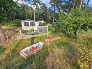 Luxe 4 persoons chalet op 5 sterren camping